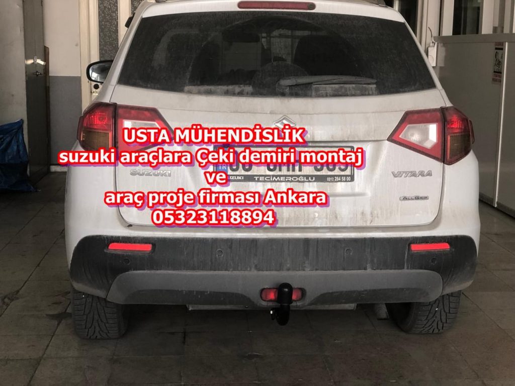 suzuki vıtara çeki demiri takma montajı ve çki dmiri projesi ankara